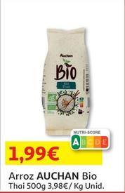 Oferta de Auchan - Arroz Bio por 1,99€ em Auchan