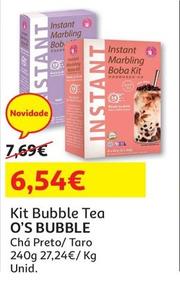 Oferta de O's Bubble - Kit Bubble Tea  por 6,54€ em Auchan