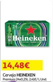Oferta de Heineken - Cerveja por 14,48€ em Auchan