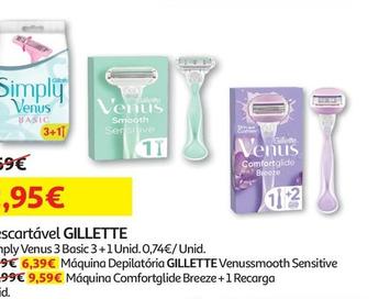 Oferta de Gillette - Descartavel por 2,95€ em Auchan