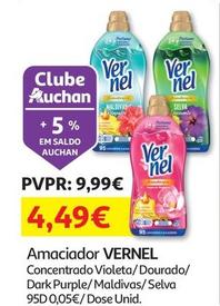 Oferta de Vernel - Amaciador por 4,49€ em Auchan