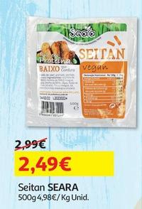 Oferta de Seara - Seitan por 2,49€ em Auchan
