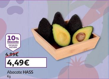 Oferta de Abacate Hass por 4,49€ em Auchan