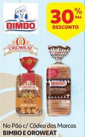 Oferta de Bimbo / Oroweat - No Pão C/ Côdea Das Marcasem Auchan