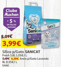 Oferta de Sanicat - Sílica P/gato por 3,99€ em Auchan