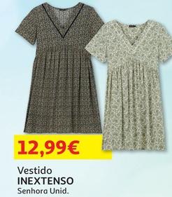 Oferta de Inextenso - Vestido por 12,99€ em Auchan