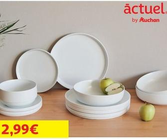 Oferta de Actuel - Prato Sobremesa por 2,99€ em Auchan