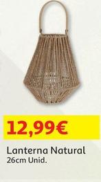 Oferta de Lanterna Natural por 12,99€ em Auchan
