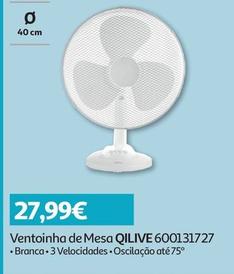 Oferta de Qilive - Ventoinha De Mesa 600131727 por 27,99€ em Auchan