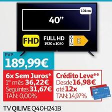 Oferta de Qilive - Tv Q40h241b por 189,99€ em Auchan