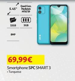 Oferta de Spc - Smartphone Smart 3 por 69,99€ em Auchan
