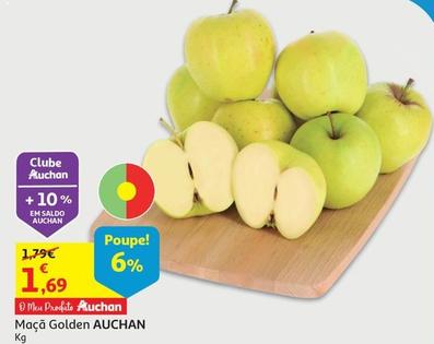Oferta de Auchan - Maçã Golden por 1,69€ em Auchan