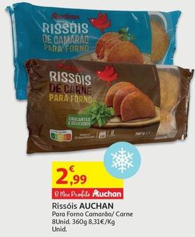 Oferta de Auchan - Rissóis por 2,99€ em Auchan
