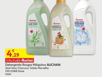 Oferta de Auchan - Detergente Roupa Máquina por 4,19€ em Auchan