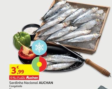 Oferta de Auchan - Sardinha Nacional por 3,99€ em Auchan