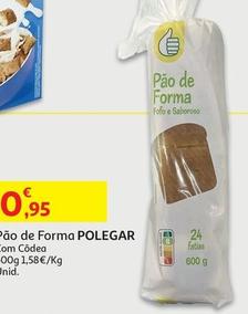 Oferta de Polegar - Pão De Forma por 0,95€ em Auchan