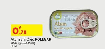Oferta de Polegar - Atum Em Óleo por 0,78€ em Auchan