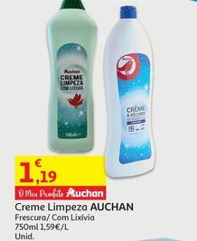 Oferta de Auchan - Creme Limpeza por 1,19€ em Auchan