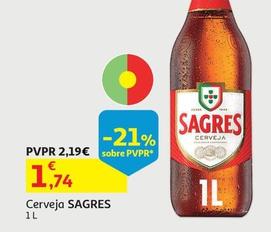 Oferta de Sagres - Cervejaem Auchan