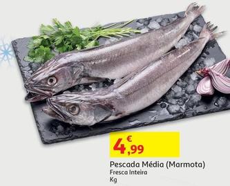 Oferta de Pescada Média (marmota) por 4,99€ em Auchan