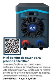 Oferta de Gre - Mini Bomba De Calor Para Piscinas Até 20m³em Toys R Us