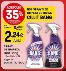Oferta de Cillit Bang - Spray De Limpeza por 2,24€ em Intermarché