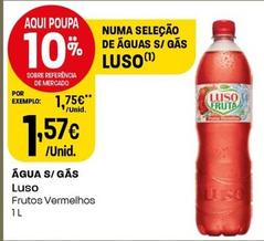 Oferta de Luso - Águas S/ Gás por 1,57€ em Intermarché