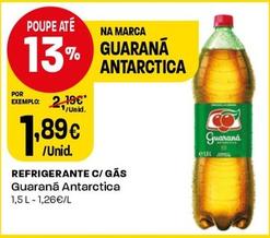 Oferta de Guaraná Antarctica - Refrigerante C/gas por 1,89€ em Intermarché