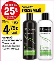 Oferta de Tresemmé - Champo por 4,79€ em Intermarché
