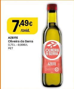 Oferta de Oliveira Da Serra - Azeite por 7,49€ em Intermarché