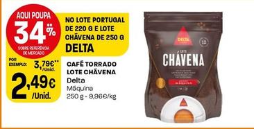 Oferta de Delta - Café Torrado Lote Chávena por 2,49€ em Intermarché