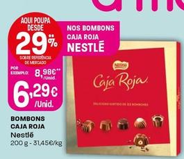 Oferta de Nestlé - Bombons Caja Roja por 6,29€ em Intermarché
