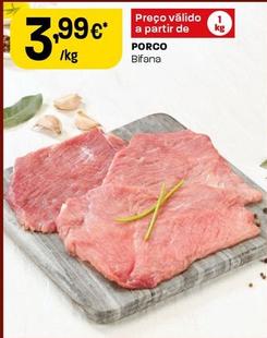 Oferta de Porco por 3,99€ em Intermarché