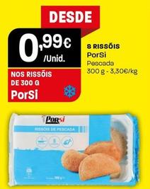 Oferta de Porsi - 8 Rissõis por 0,99€ em Intermarché