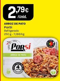 Oferta de Porsi - Arroz De Pato por 2,79€ em Intermarché
