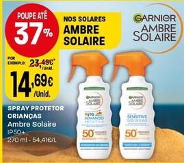 Oferta de Ambre Solaire - Spray Protetor Crianças por 14,69€ em Intermarché
