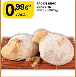 Oferta de Pão De Trigo Benedita por 0,99€ em Intermarché