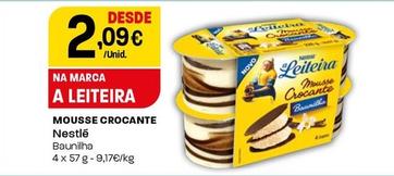 Oferta de Nestlé - Mousse Crocante por 2,09€ em Intermarché