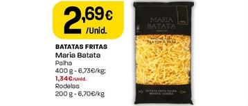 Oferta de Maria Batata - Batatas Fritas por 2,69€ em Intermarché