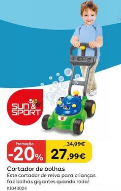 Oferta de Sun & Sport - Cortador De Bolhas por 27,99€ em Toys R Us