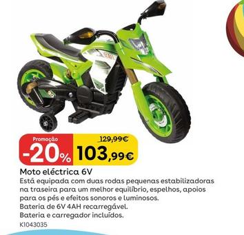 Oferta de Motocicleta Electrica 6V por 103,99€ em Toys R Us