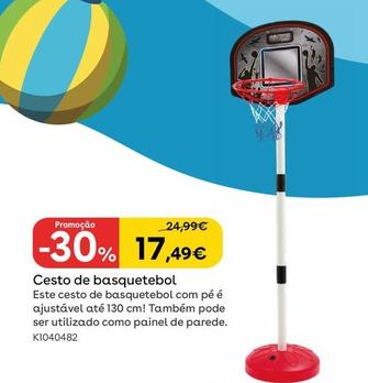 Oferta de Sun & Sport - Cesto De Basquetebol por 17,49€ em Toys R Us