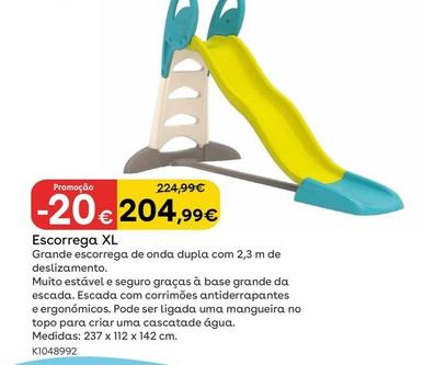Oferta de Smoby - Escorrega Xl por 204,99€ em Toys R Us