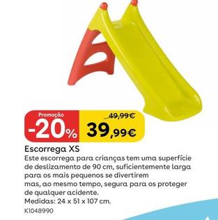 Oferta de Smoby - Escorrega Xs  por 39,99€ em Toys R Us