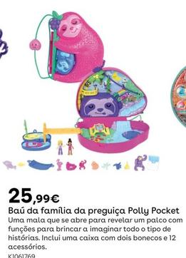Oferta de Polly Pocket - Bau Da Famãilia De Preguiças por 25,99€ em Toys R Us
