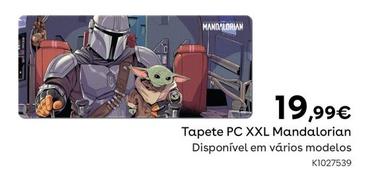 Oferta de Tapete PC Xxl Mandalorian por 19,99€ em Toys R Us