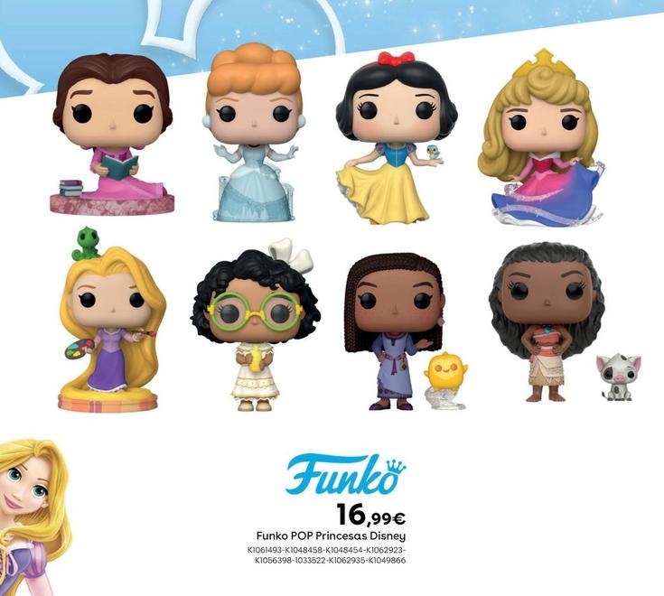 Oferta de Funko - Pop Princesas Disney por 16,99€ em Toys R Us