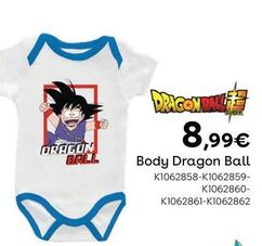 Oferta de Body Dragon Ball por 8,99€ em Toys R Us