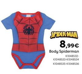 Oferta de Body Spiderman por 8,99€ em Toys R Us