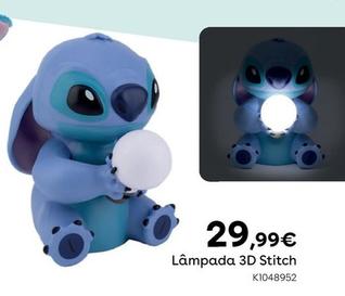 Oferta de Lâmpada 3D Stitch por 29,99€ em Toys R Us